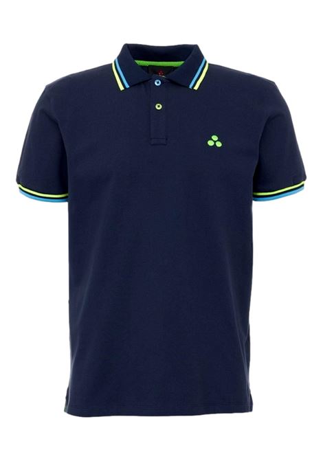 Polo con logo ricamato blu scuro new selandina str PEUTEREY | Polo | PEU3937 99011991215